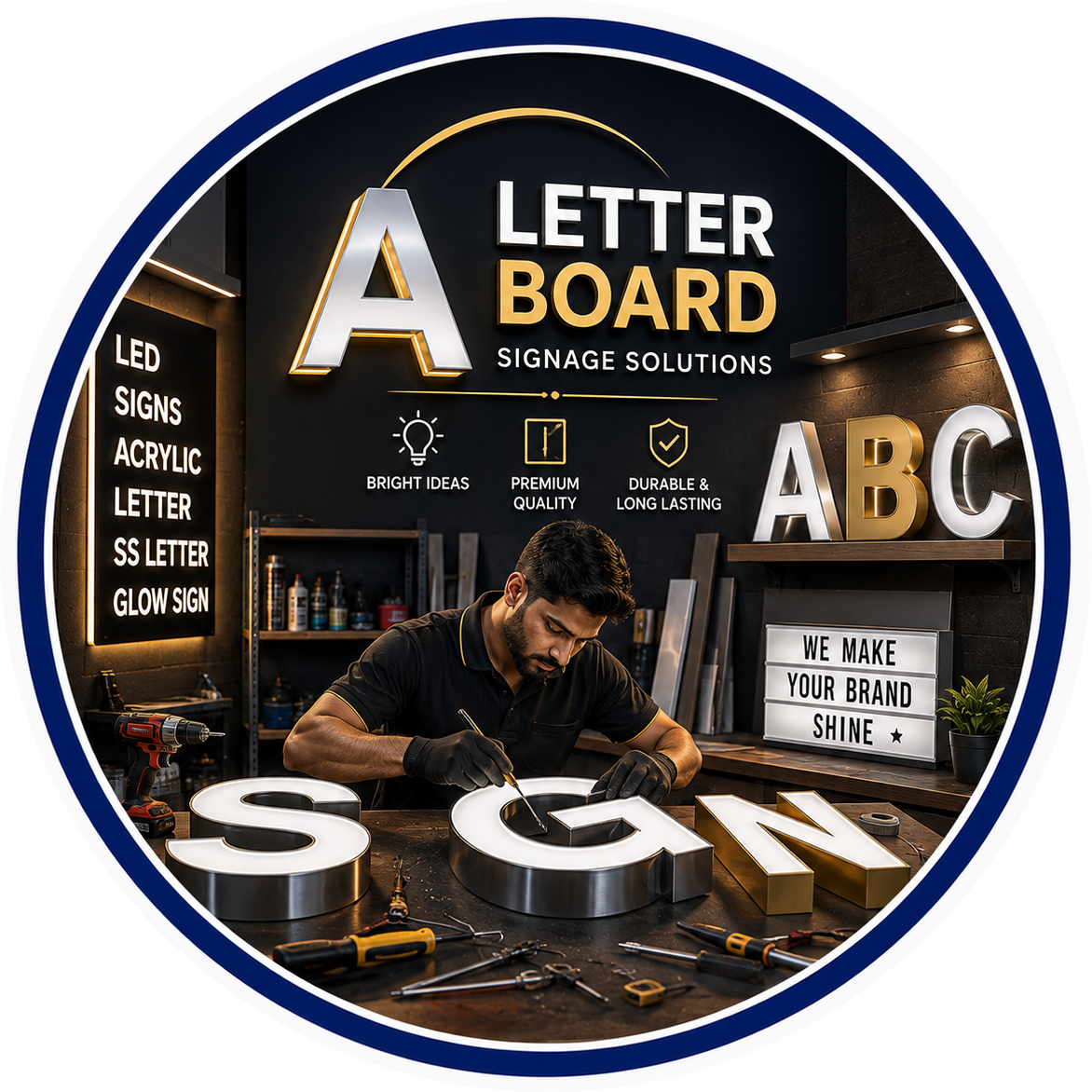 Letter Board Service